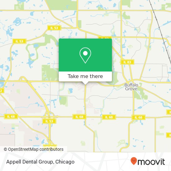 Mapa de Appell Dental Group