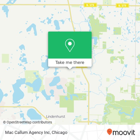 Mac Callum Agency Inc map