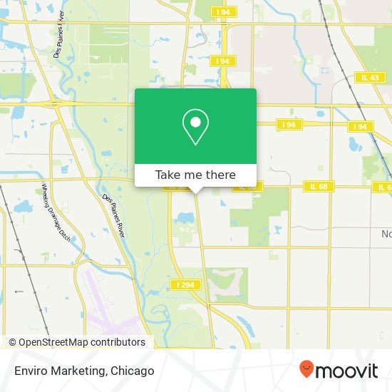 Enviro Marketing map