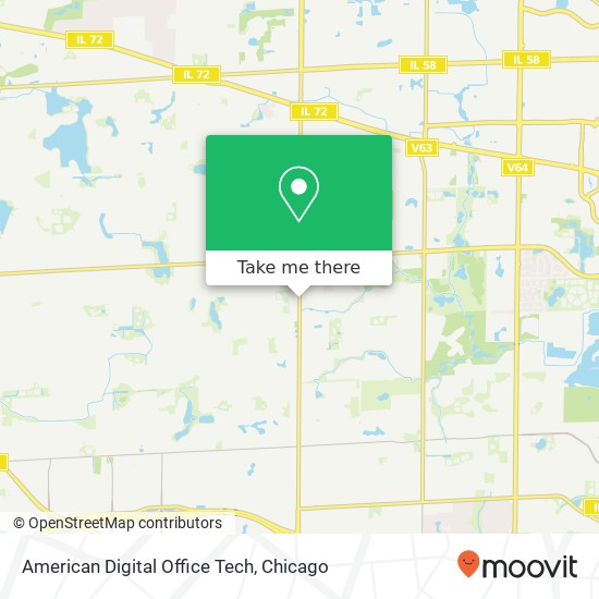 Mapa de American Digital Office Tech