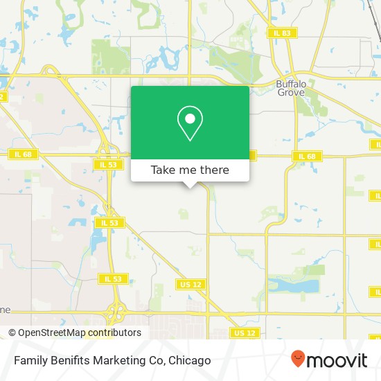 Mapa de Family Benifits Marketing Co