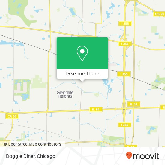 Doggie Diner map