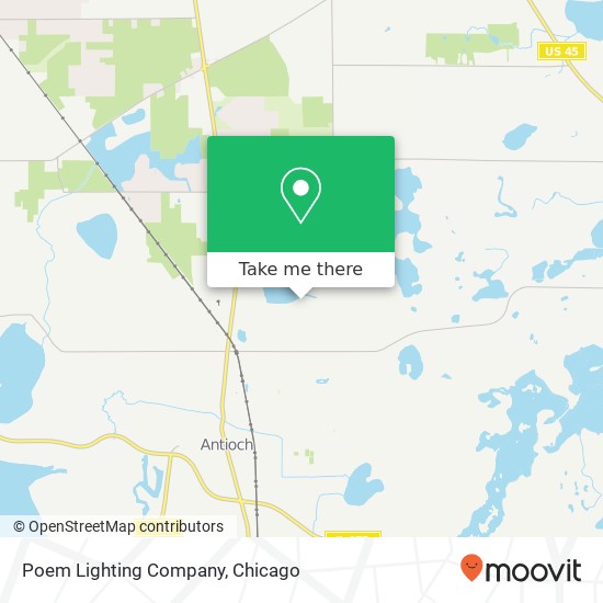 Poem Lighting Company map