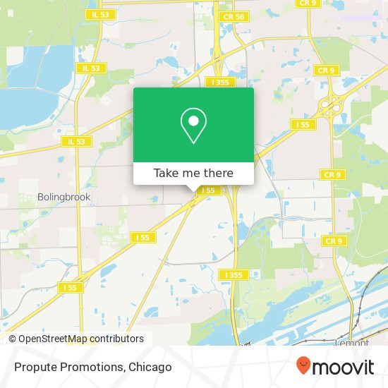 Propute Promotions map