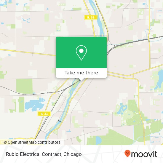 Mapa de Rubio Electrical Contract