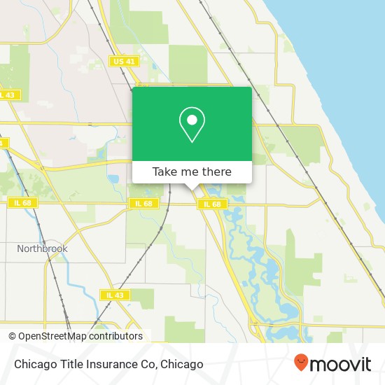 Chicago Title Insurance Co map