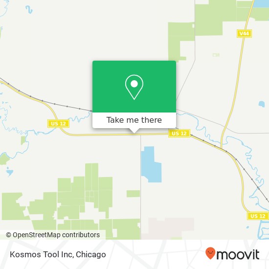 Mapa de Kosmos Tool Inc