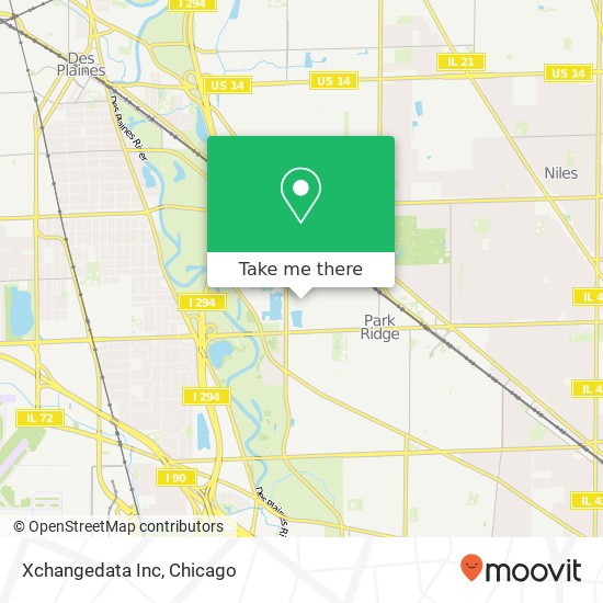 Xchangedata Inc map