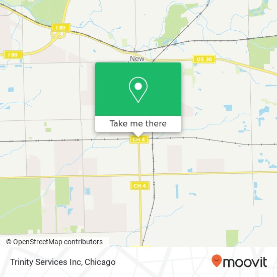 Mapa de Trinity Services Inc