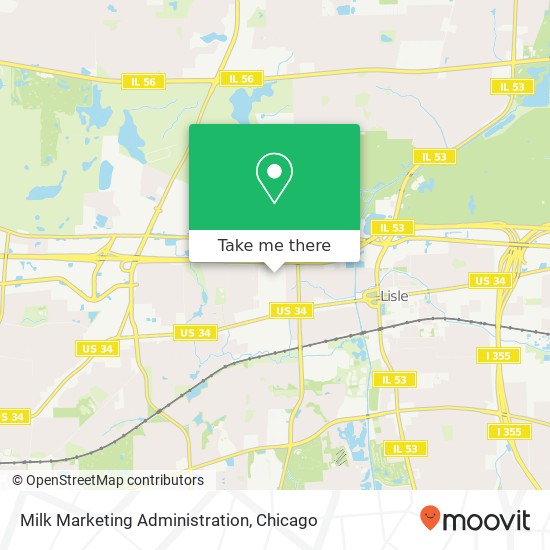 Mapa de Milk Marketing Administration