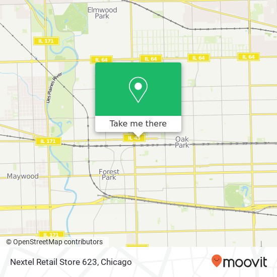 Nextel Retail Store 623 map