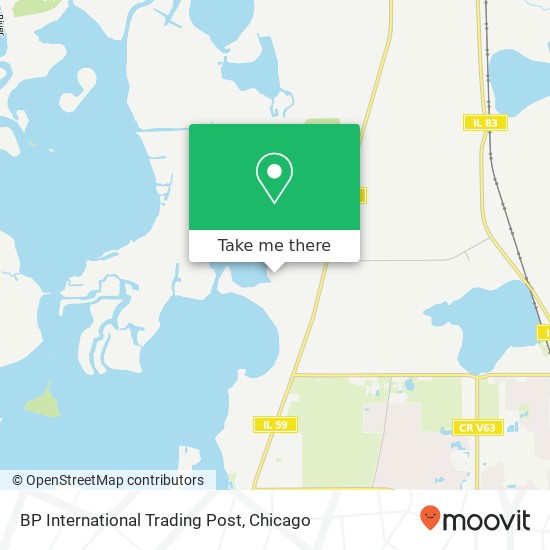 BP International Trading Post map