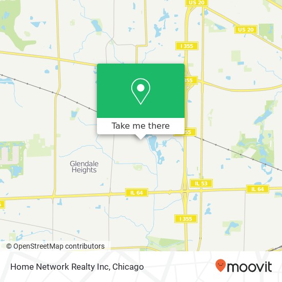 Mapa de Home Network Realty Inc