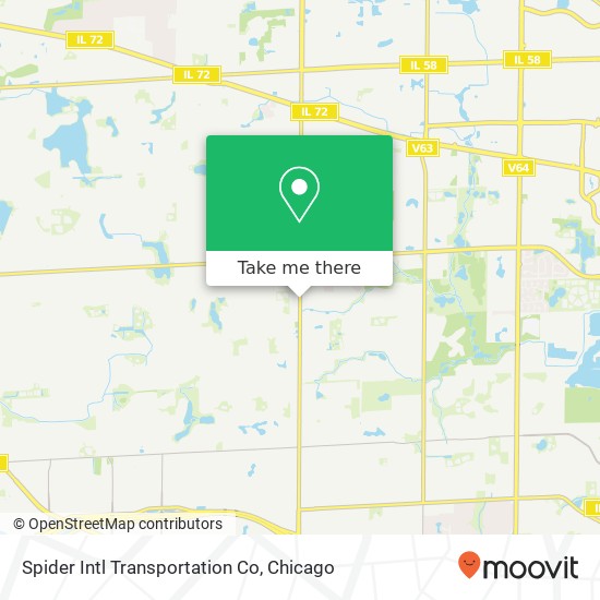 Mapa de Spider Intl Transportation Co