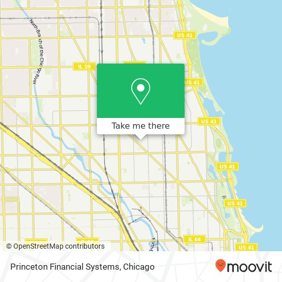 Mapa de Princeton Financial Systems