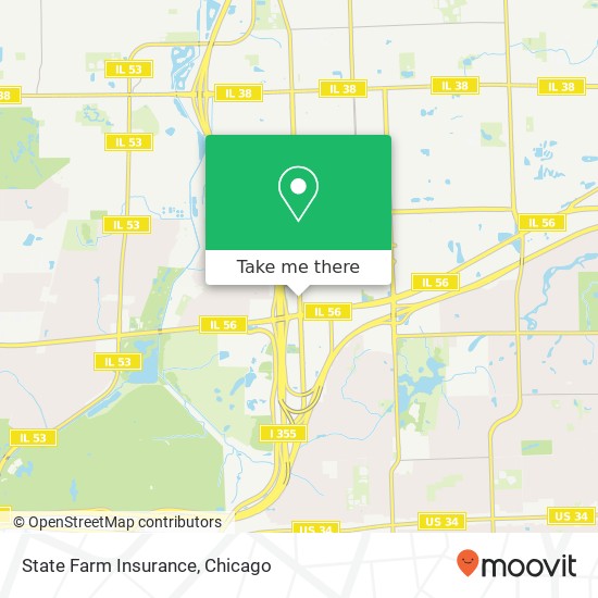 Mapa de State Farm Insurance