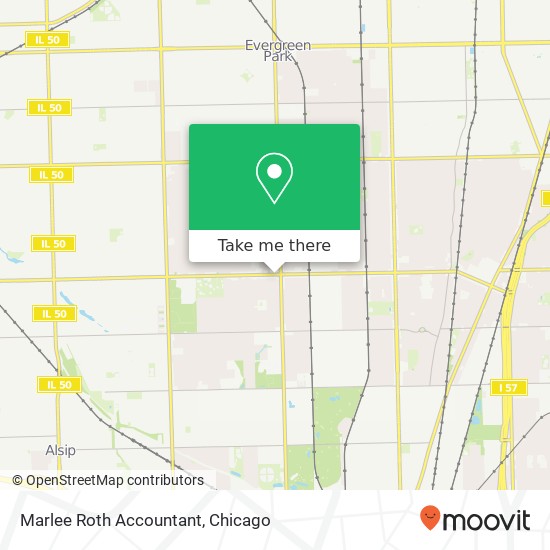 Marlee Roth Accountant map