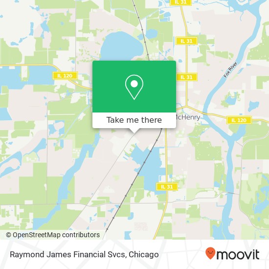 Mapa de Raymond James Financial Svcs