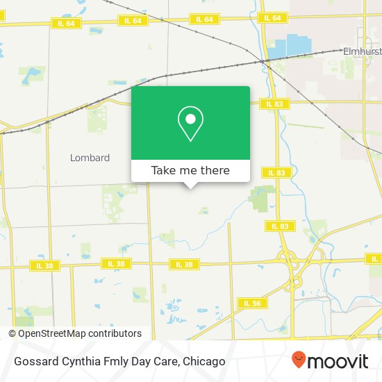 Gossard Cynthia Fmly Day Care map