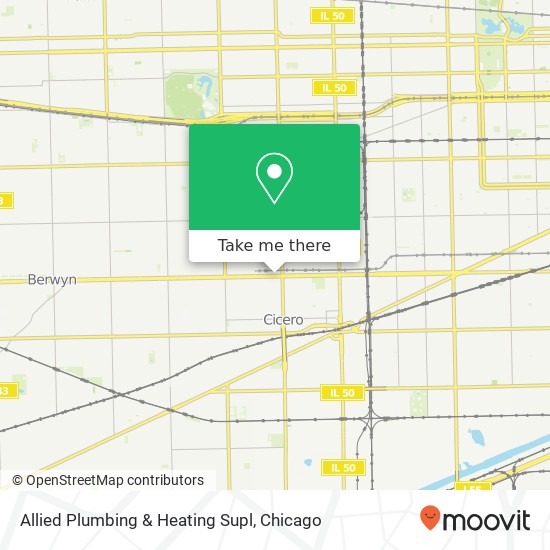 Mapa de Allied Plumbing & Heating Supl