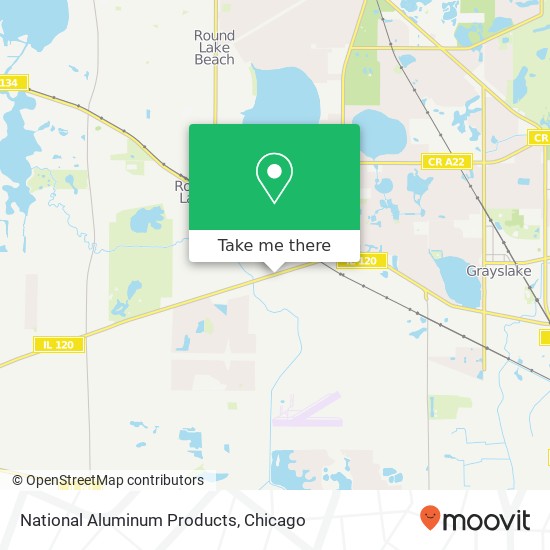 National Aluminum Products map