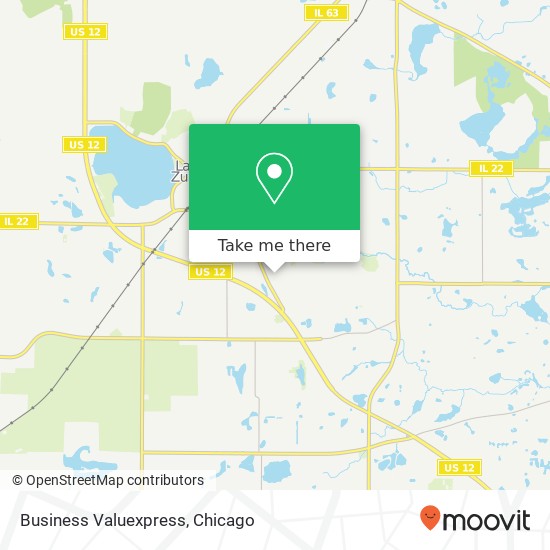 Business Valuexpress map