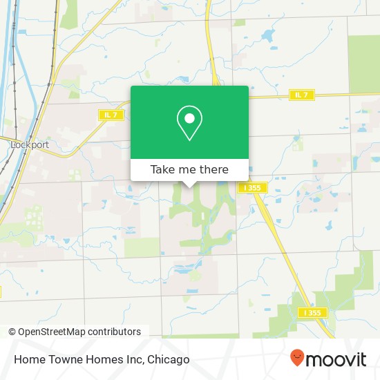 Home Towne Homes Inc map