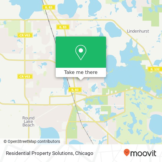 Residential Property Solutions map