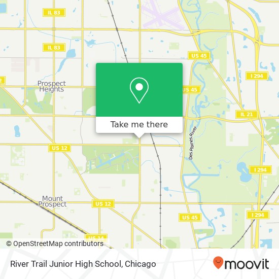 Mapa de River Trail Junior High School