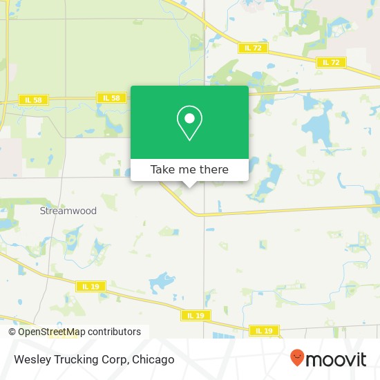 Wesley Trucking Corp map