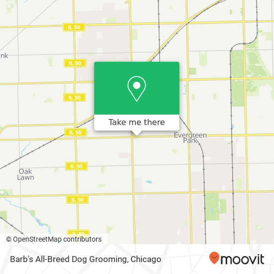 Barb's All-Breed Dog Grooming map