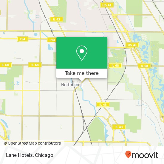 Lane Hotels map