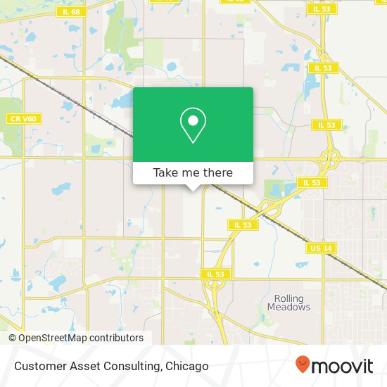 Customer Asset Consulting map