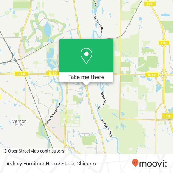 Mapa de Ashley Furniture Home Store