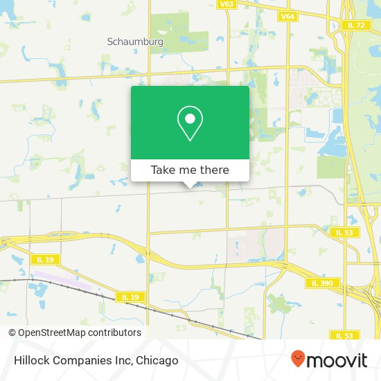 Hillock Companies Inc map