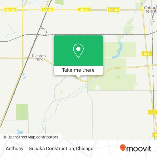 Anthony T Gunaka Construction map