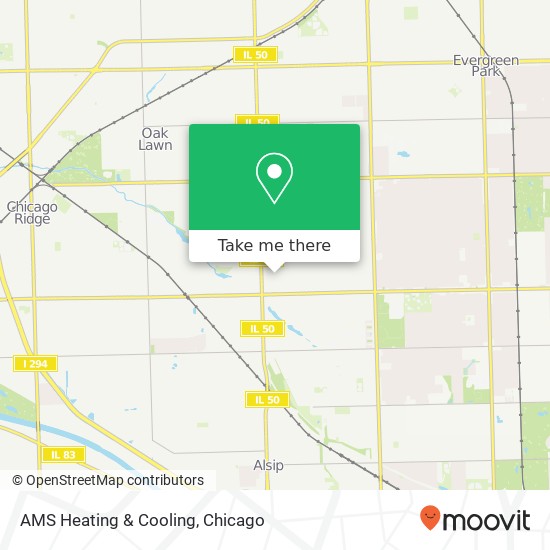 Mapa de AMS Heating & Cooling