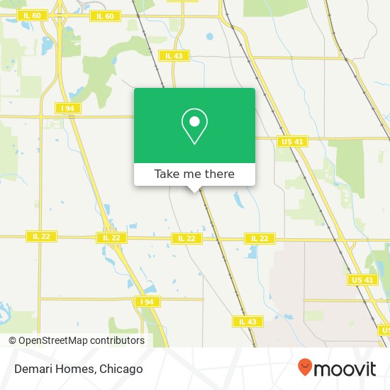 Demari Homes map