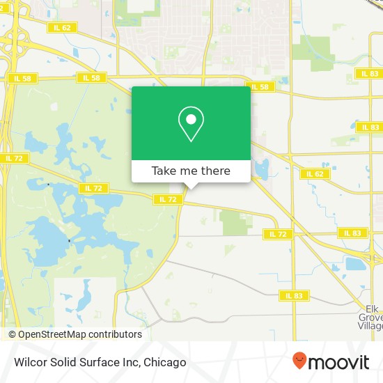 Wilcor Solid Surface Inc map