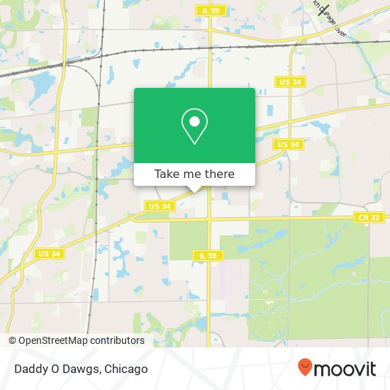 Daddy O Dawgs map