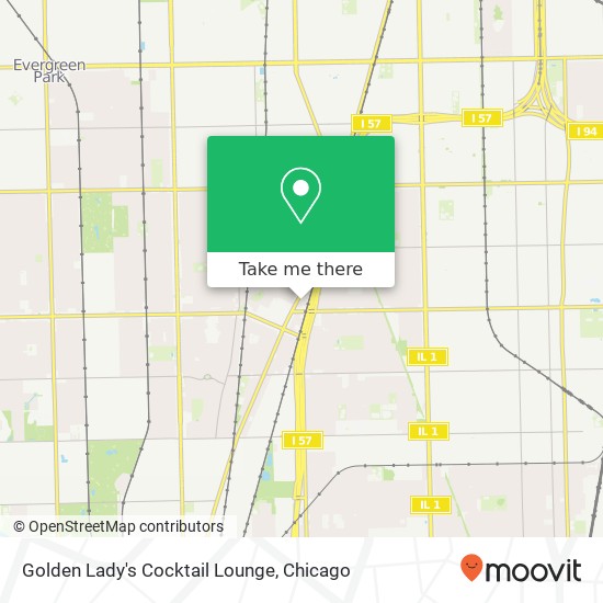 Golden Lady's Cocktail Lounge map