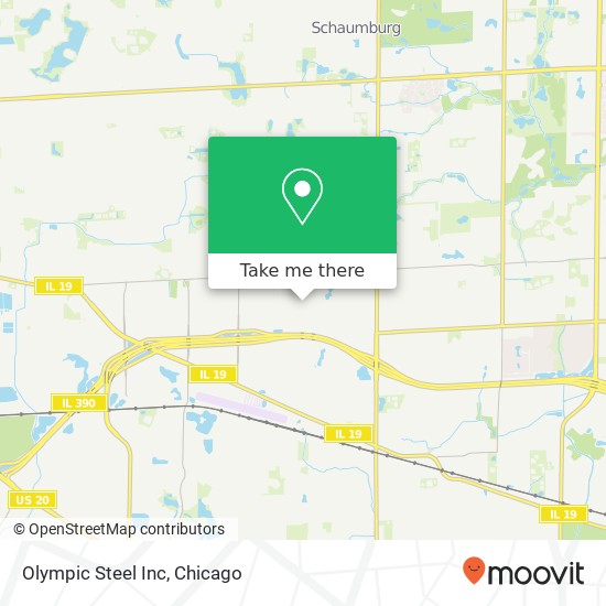 Olympic Steel Inc map