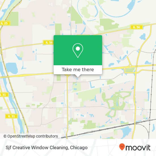 Mapa de Sjf Creative Window Cleaning