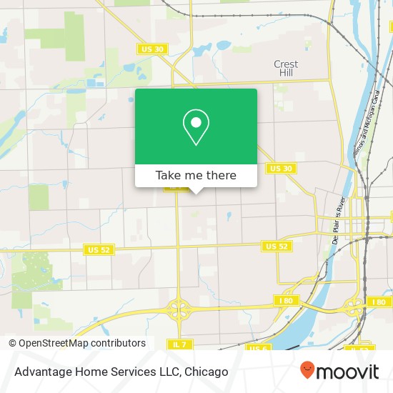 Advantage Home Services LLC map