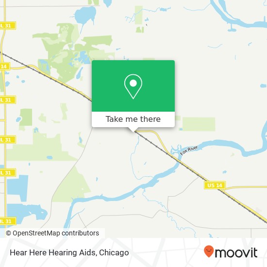 Mapa de Hear Here Hearing Aids