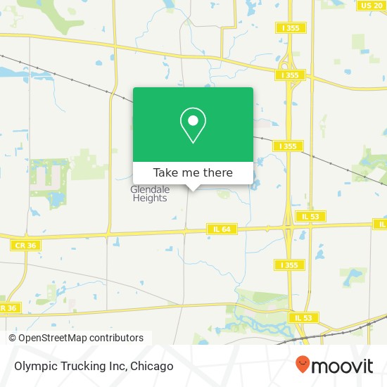 Mapa de Olympic Trucking Inc