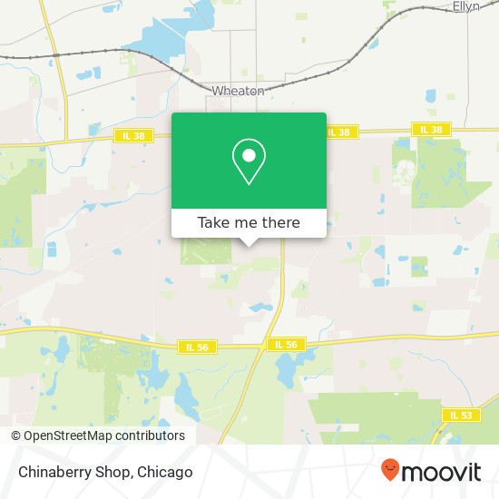 Chinaberry Shop map
