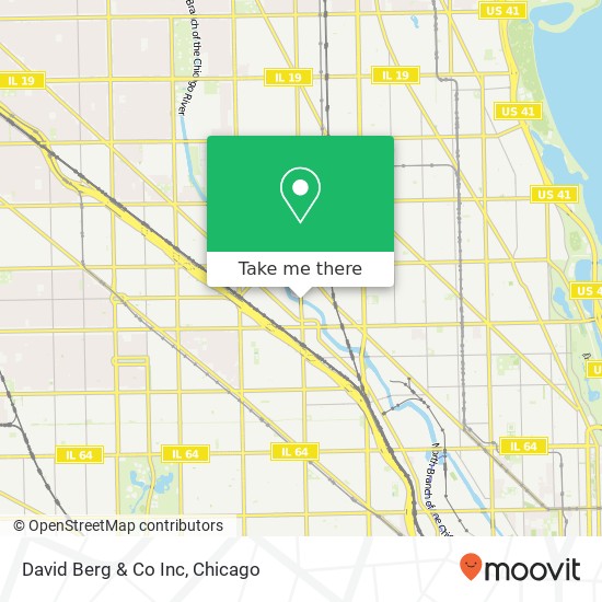Mapa de David Berg & Co Inc