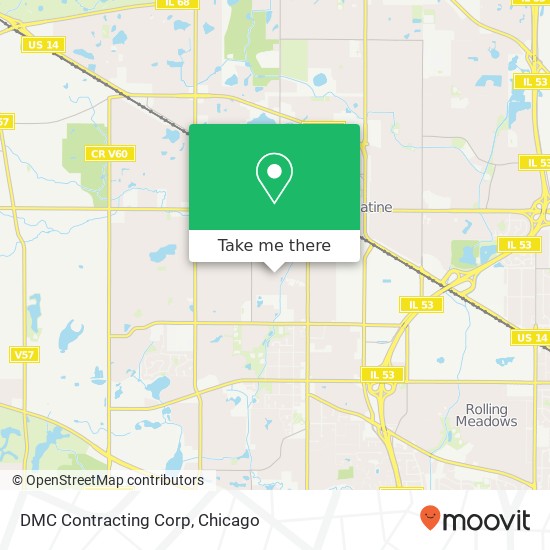 DMC Contracting Corp map