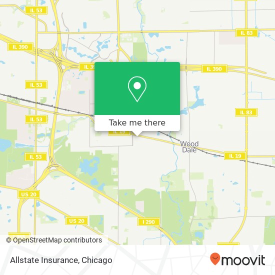 Mapa de Allstate Insurance